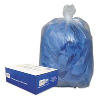 2-Ply Can Liners - Heavy - 38" Dia.X58"H - Case Of 100 - Clear - Clear