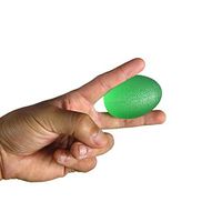 Fdrirect Soft Egg Shaped Massage Hand Finger Exercise Stress Squeeze Relief Ball