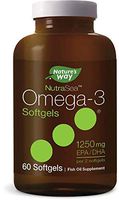Nature's Way Nutrasea Omega-3 Mint, 60 Count (2 Pack)