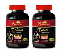 Natural Sex Enhancer for Men - TRIBULUS TERRESTRIS Extract 1000Mg - Tribulus Formula - 2 Bottles 180 Tablets