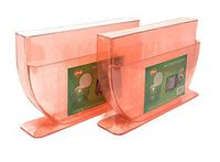 IHA New Star Rice Paper Bowls for Spring Rolls, 11” (2 pack - Red)