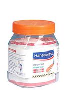Hansaplast Regular Rough & Tough Medicated Dressings Jar (100 Strips + 30 Strips Free)