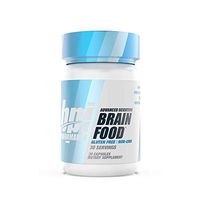 Bpi Performance Advanced Scientific Brain Food – Nootropic, Focus, Attention, Memory, Mood – Alpha Gpc, Ginkgo Biloba, Dmae, Huperzine A – Gluten Free, Non-GMO, Vegan – for Men & Women – 30 Servings