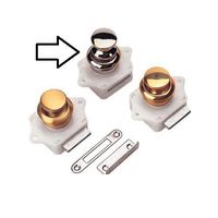 AMRS-224300-1 * Sea-Dog Push Button Rim Latch - Polished Chrome