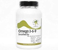 Omega 3-6-9 Emulsified Dry ~ 200 Capsules - No Additives ~ Naturetition Supplements
