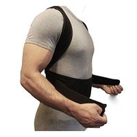 Posture Corrector Clavicle Support Brace Medical Device to Improve Bad Posture, Thoracic Kyphosis, Shoulder Alignment, Upper Back Pain Relief for Men and Women (M)