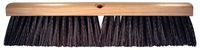 PFERD 89345 Maintenance Sanded Hardwood Block Heavy Floor Sweep Broom, Bass/Palmyra Mix Bristles, 16" Length, 6-1/4" Trim Length