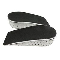 OULII Breathable Memory Foam Height Increase Insole Heel Inserts Invisible Shoe Lifts Heel Half Insoles Shoe Elevator Inserts for Men Women 2.3cm One Pair