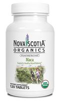 Nova Scotia Organics Maca (120 Tables); Certified Organic; Vegan; Organic Maca Root