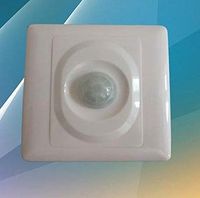 Goodtrade8 GOTD PIR Switch,110V-220V Automatic Infrared PIR Motion Sensor Switch for LED Light, Incandescent Lamp, Energy-Saving Lamps, LED Lamp, Fluorescent Lamp and Other Kinds of Loads (White)