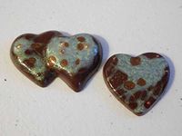 Heartz Red Sun Pearl Green Brnz Crystal Orgone Generator Energy Accumulator 528Hz/7.83Hz/Advance Harmonics Many Beautiful Ingredients and Colors!! (Heartz, Red Sun Pearl Green Brnz)