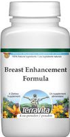 Breast Enhancement Formula Powder - Fenugreek, Saw Palmetto and Wild Yam (4 oz, ZIN: 514009)