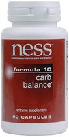 Ness Enzymes - Carb Balance #10 90 caps [Health and Beauty]