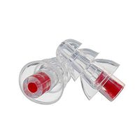 Jenny.Ben Noise Reduction Earbuds Hearing Protection Reusable Silicone Ear Plugs for Sleep Concert Musicians Bar Drummers Red