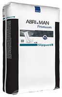 Abena Abri-Man Male Pouch Incontinence Pads, Slipguard, 20 Count