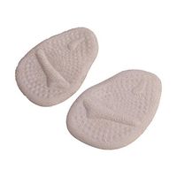 HEALLILY Metatarsal Pads Ball of Foot Cushions Metatarsal Gel Sleeve for Diabetic Feet Metatarsalgia Mortons Neuroma Pain Relief 1 Pair (Beige)
