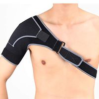 Adjustable Shoulder Brace for Right and Left, Relief for Shoulder Injuries, Joint Pain, Sprains & More