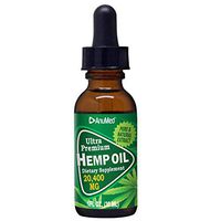 ANUMED Premium Organic Hemp Oil Extract Drops (20,400mg) for Stress, Sleep, Skin, Hair, Boost Immunity, Anxiety& Brain Function Best Quality & Organic Natural Hemp Oil (100% Grown and Made in USA)
