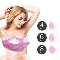 XISURE Wireless Breast Massager, Electric Breast Enlargement Enhancer Massager Bra with Heat Deep Tissue Kneading Pressure, Beauty Breast Care Chest Massager,C/D