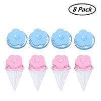 Washing Machine Floating Lint,Laoyel Hair Filter Net Pouch - Washer Hair Catcher for Household Tool (8 Pack)