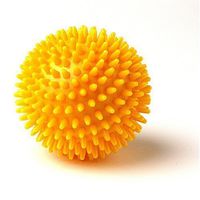 Cando Massage Ball, 8 cm (3.2"), Yellow, 1 Dozen