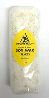 Golden Soy Akosoy Wax Flakes Golden Vegan Pastilles for Candle Making Natural 100% Pure 4 oz