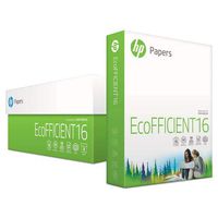 EcoFFICIENT16 Paper, 92 Bright, 16lb, 8-1/2 x 11, White, 625/RM, 8 RM/CT