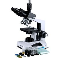 40X-2000X Trinocular Compound Microscope with 30W Halogen Light