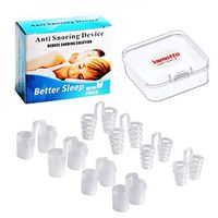 Vamotto 8 Pack Anti Snoring Nose Vents Snoring Solution to Stop Snoring Easy Breathing Relieve Nasal Congestion and Snore Stopper Anti Snoring Devices Anti Snoring Aids