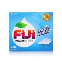 LG Household&Health Care FIJI Power Sheet Travel Laundry Detergent Sheets 1-pack, 45 count (Water-soluble sheet type Detergent sheets)