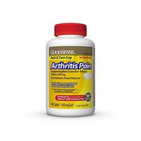 GoodSense Acetaminophen Extended-Release Tablets 650 mg (Arthritis Pain), 400 Count. May provide Temporary Pain Relief from: Minor Pain of Arthritis, the Common Cold,  Headache, and Toothache