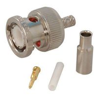AMPHENOL RF 31-315-RFX BNC Straight Crimp Plug for RG-174, RG-188, RG-316, 50 OHM ROHS Compliant: YES