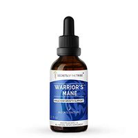 Secrets Of The Tribe - Warrior's Mane, Herbal Supplement Blend Drops Alcohol Liquid Extract, Hair Growth Support (2 fl oz)