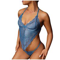 Womens Lingerie Bra Briefs Sleepwear Sets Lace Babydoll Push Up Top Bra Pants Set