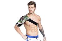 F plus R Mens Camouflage Neoprene Adjustable Shoulder Support Braces Protective Gear Fitness Sports Injury Prevention and Recovery Right