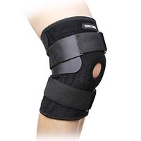 SANLIKE Hinged Knee Brace for Arthritis Pain and Support with Adjustable Strapping Knee Pads for Running Weightlifting Basketball Volleyball and More
