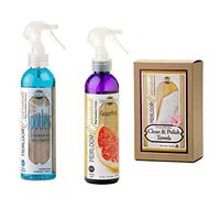 Heirloom Essentials Two-Step Furniture Cleaner And Polish Combo with Towels (Grapefruit)