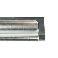 Ettore 1173 Master Stainless Steel Clipped Squeegee Channel with Rubber, Size 14