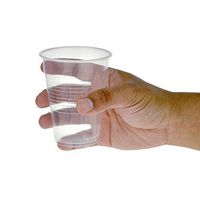 Dealmed Disposable Clear Plastic Cups, 9 oz, 100 count