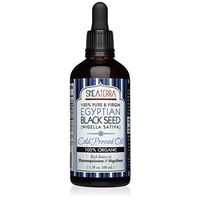 Shea Terra Organics - Egyptian Black Seed Oil (Certified Organic, Cold Pressed), 3.38 oz