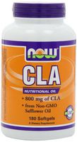 NOW Foods Cla 800mg, 180 Softgels (Pack of 3)