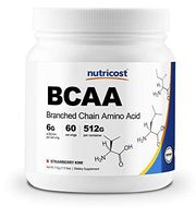 Nutricost BCAA Powder- 2:1:1 (Strawberry Kiwi) 60 Servings