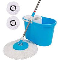 BLUE 360° ROTATABLE SPINNING MOP HEAD