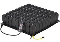 Roho High Profile Wheelchair Cushion with Smart Check Pressure Sensor Remote, 20 x 20 - Adjustable Pressure Relief Air Seat - Conforms to Body Shape and Weight - with Pump, Cover, Repair Kit