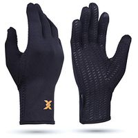 Thx4COPPER Infused Compression Winter Thermal Gloves, Touch Screen Full Finger Warm Glove for Writing, Texting, Cycling, Running, Carpal Tunnel–Anti-Slip Windproof for Women/Men