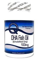 DHA Fish Oil (Emulsified Dry) 100mg 100 Capsules ^GLS