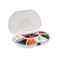 VitaCarry - Air Tight Gasketed Pill and Vitamin Organizer Box