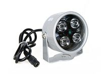 YMAO 4LED Infrared Night vision IR Light illuminator lamp 45 Degree for IP Camera, CCTV Security Camera