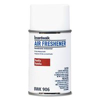 Boardwalk BWK906 Metered Air Freshener Refill, Vanilla Bean, 5.3 oz Aerosol (Carton of 12)