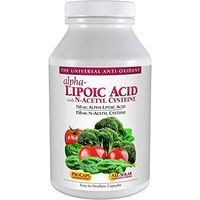 Andrew Lessman Alpha Lipoic Acid with N-Acetyl-Cysteine 180 Capsules – Ultra-High Potency, Anti-Oxidant Support for Nervous System, Heart, Brain, Liver, Kidneys, Lungs, and Energy, No Additives